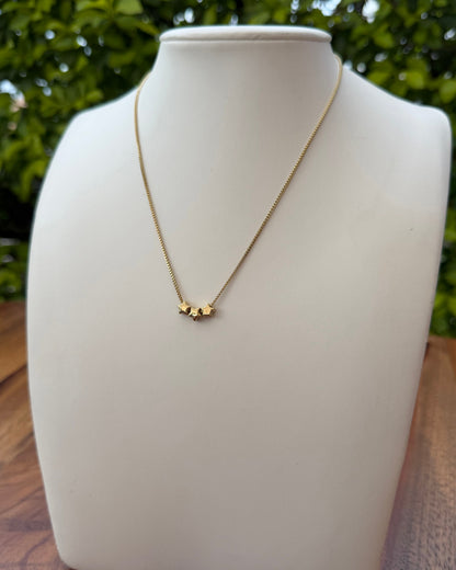 Collar Estrellas Doradas