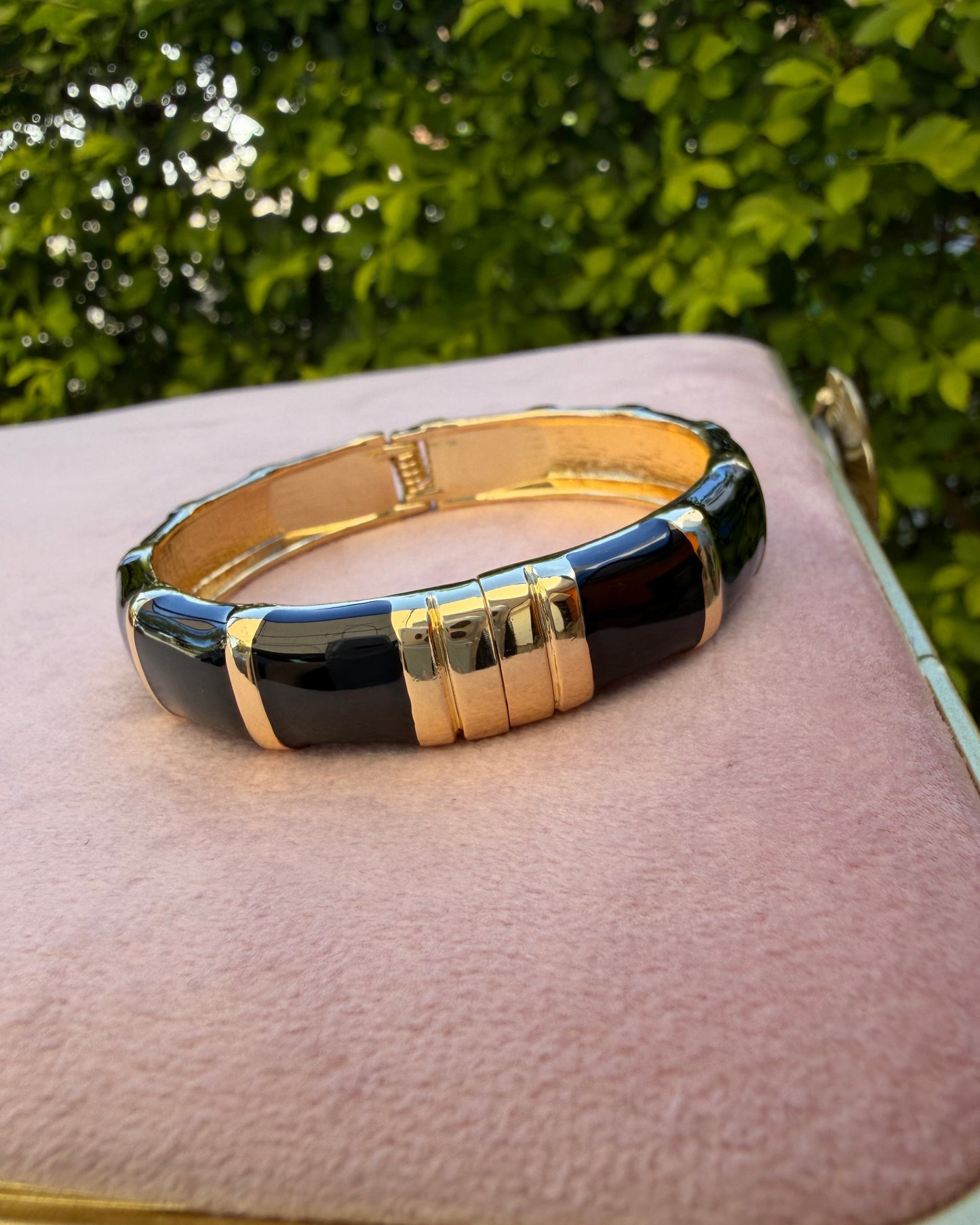 Pulsera Bloques Negra