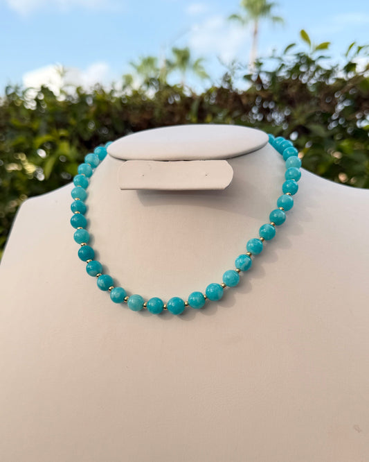Collar Jade Azul