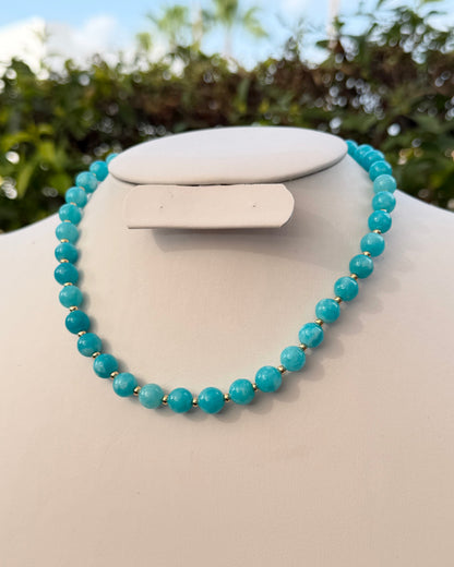 Collar Jade Azul
