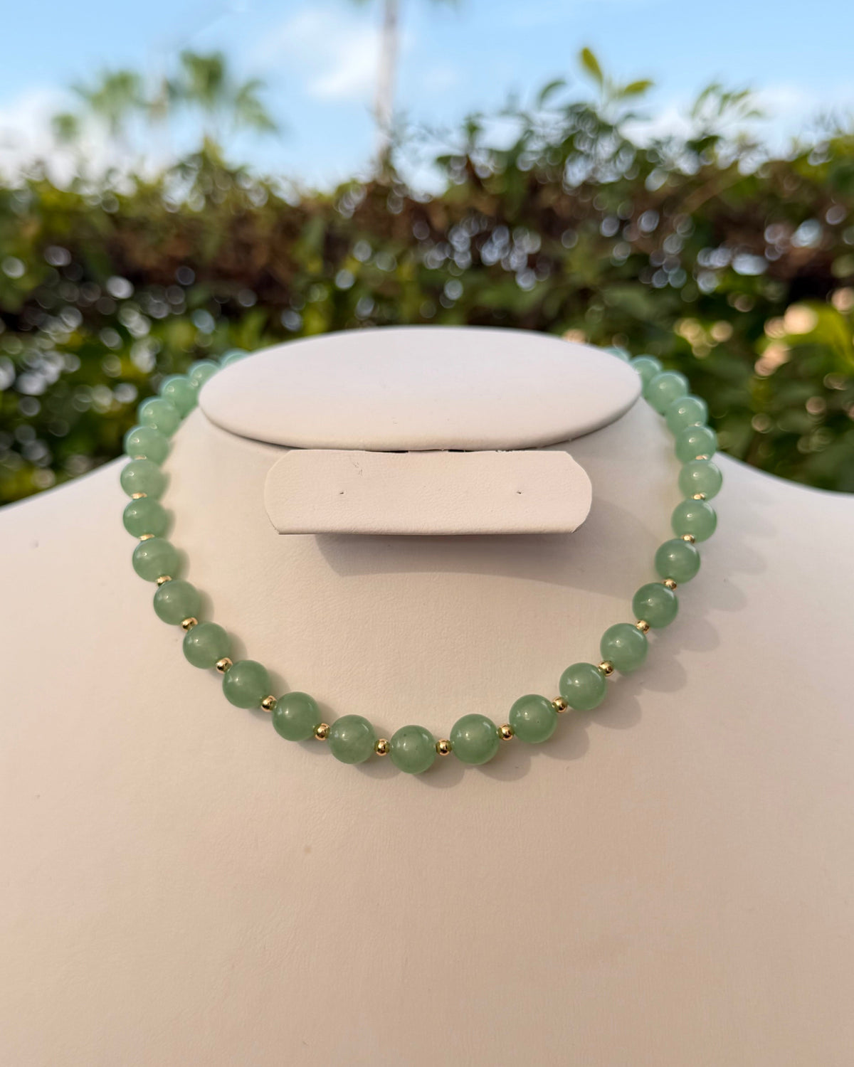 Collar Jade Verde