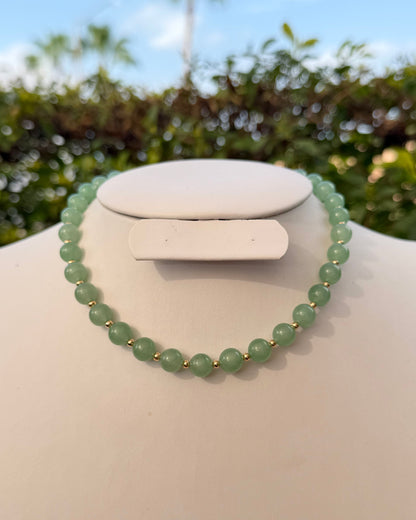 Collar Jade Verde