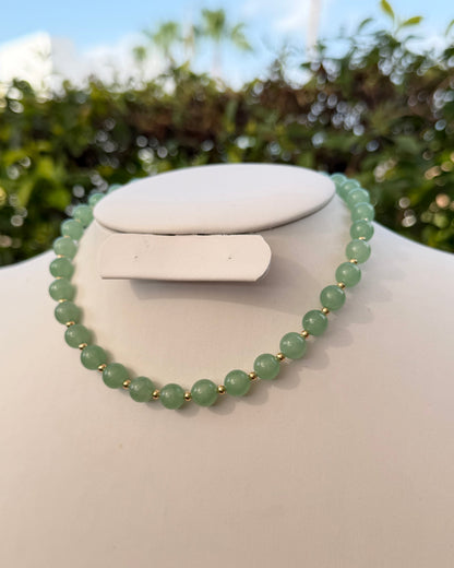 Collar Jade Verde