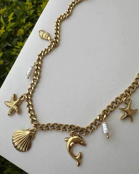 Collar playa concha
