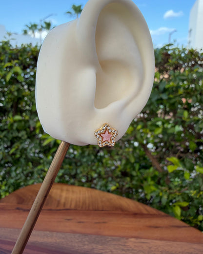 Arete Estrella Rosa