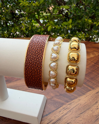 Pulsera Estef Café