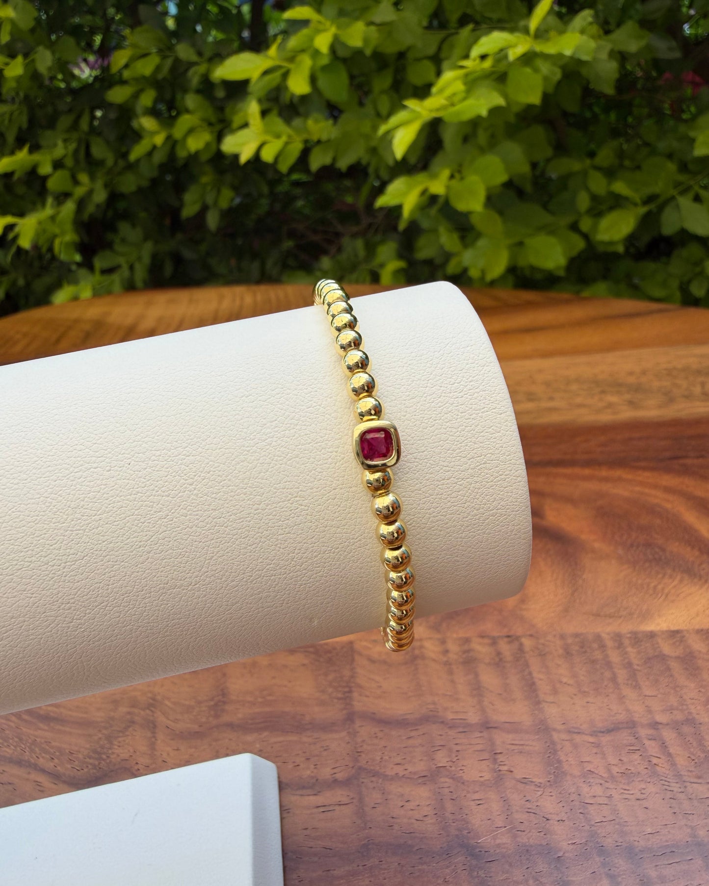Pulsera Balín Cuadro Color