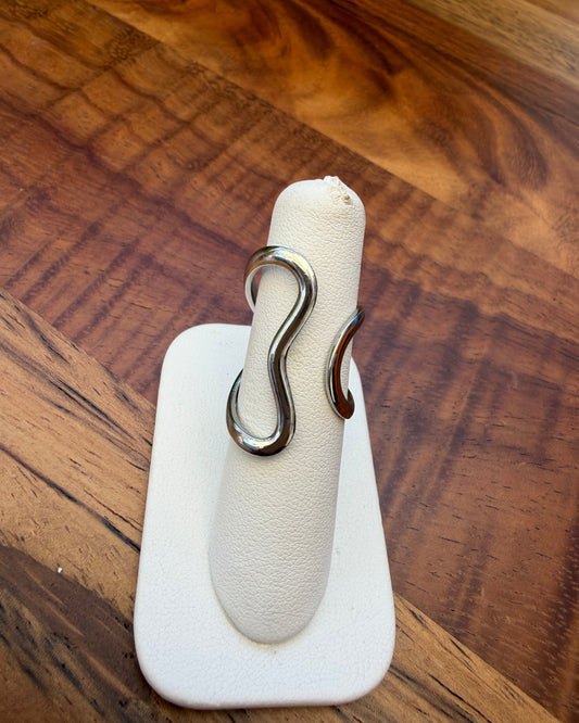 Anillo Líneas Plata