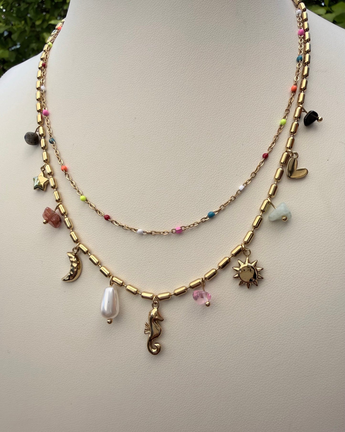 Collar Doble Caballito