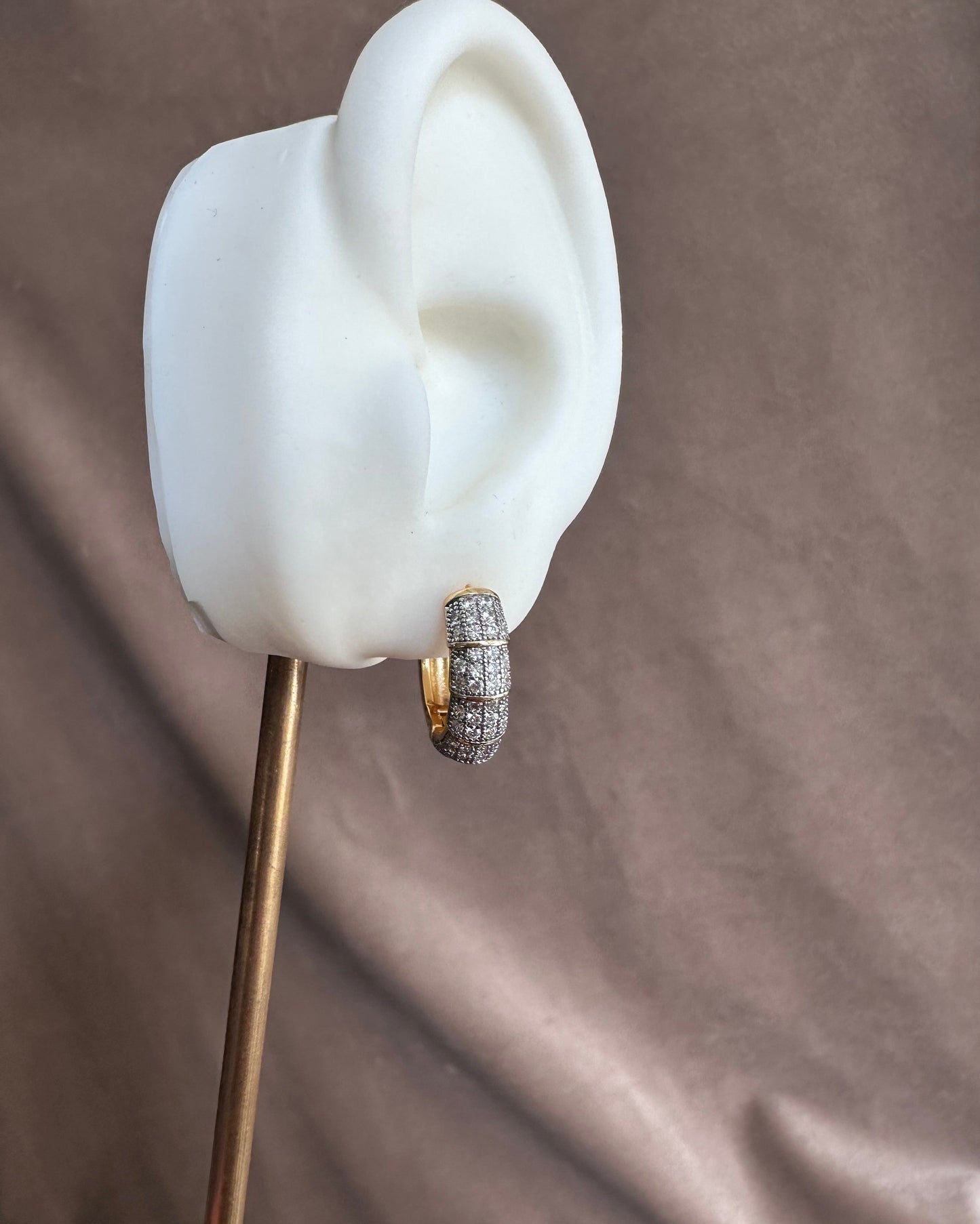 Arracada Chunky Brillo