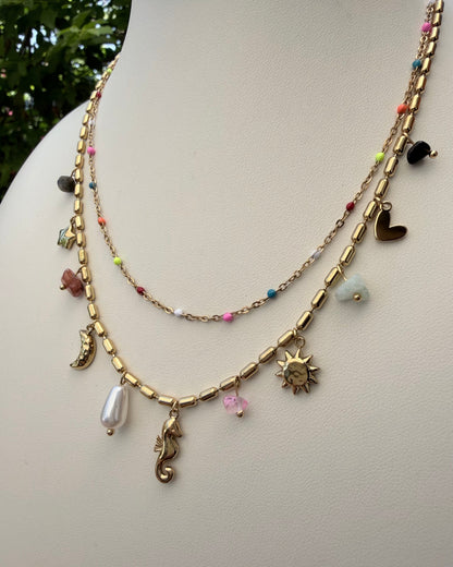 Collar Doble Caballito