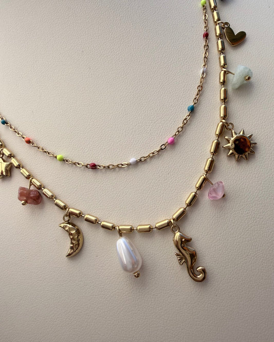 Collar Doble Caballito