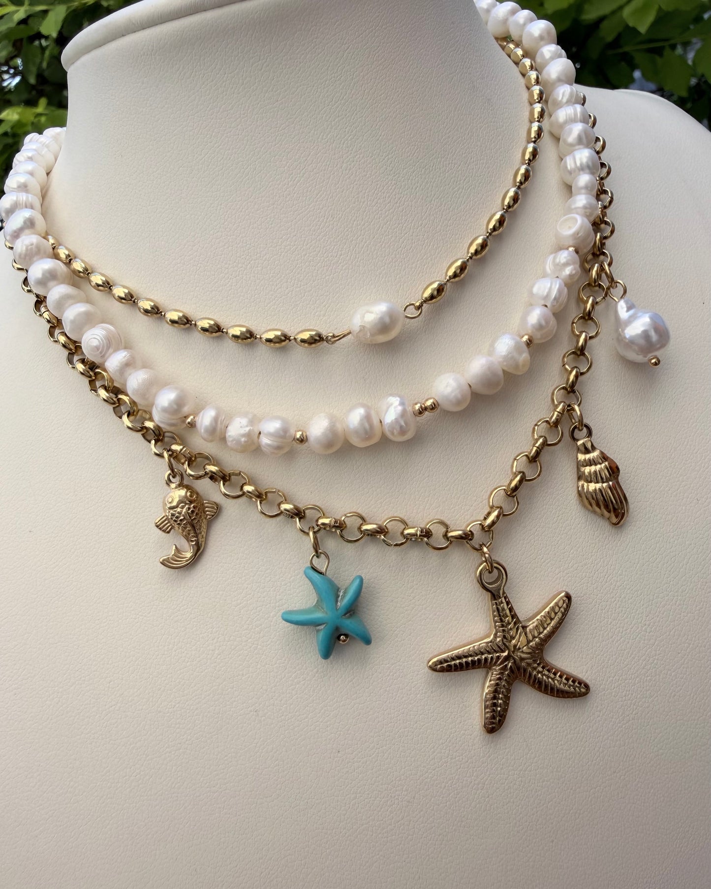 Collar Estrella Dijes