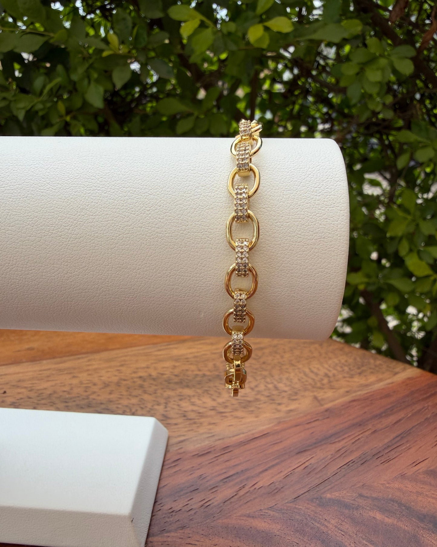 Pulsera Chunky Brillo Linda Ch
