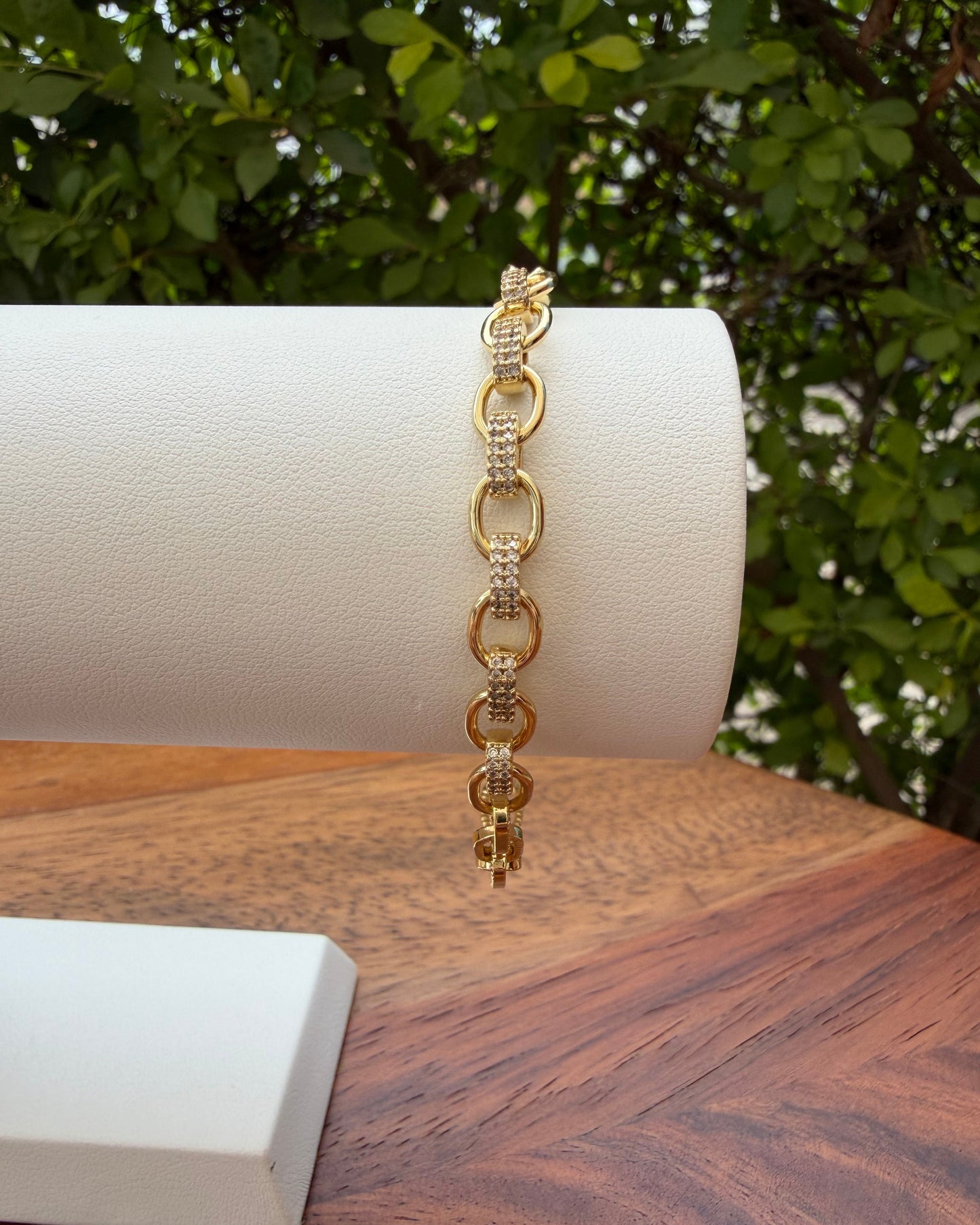Pulsera Chunky Brillo Linda Ch