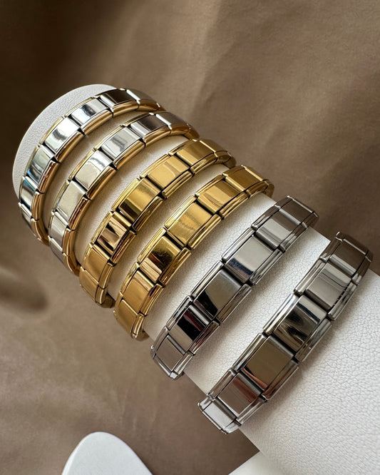 Pulsera Italiana Dorada