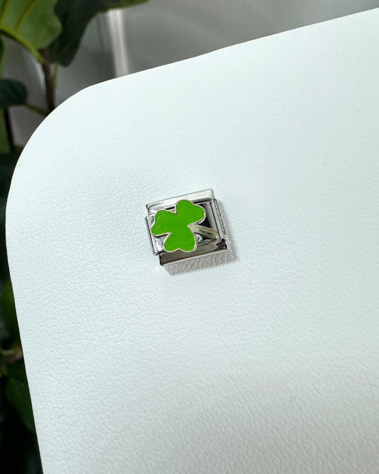 Charm Trebol Plata