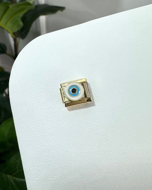 Charm Ojo Redondo Dorado