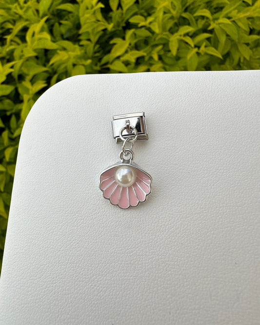 Charm Concha Rosa