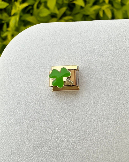 Charm Trébol Dorado