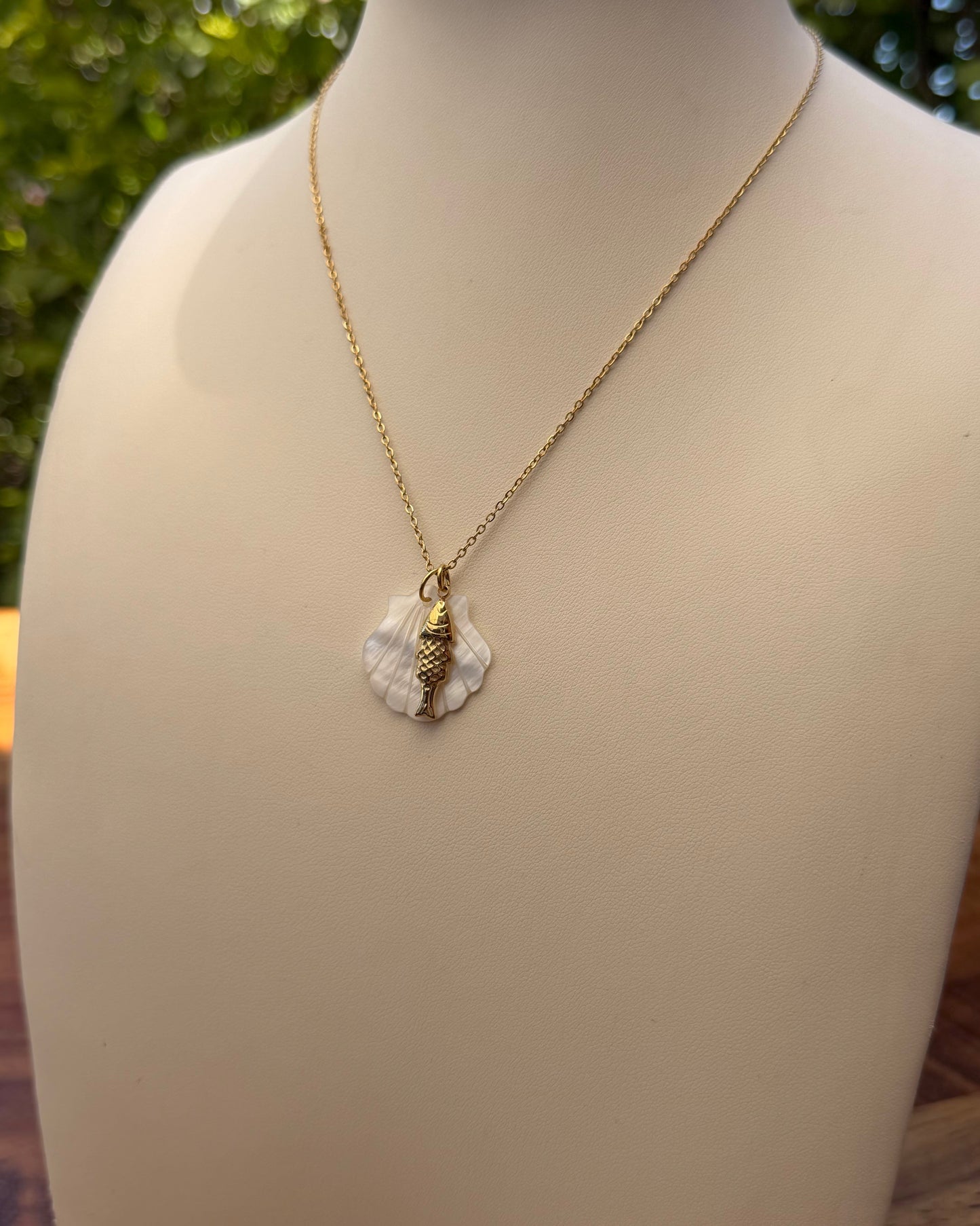 Collar Concha Pez