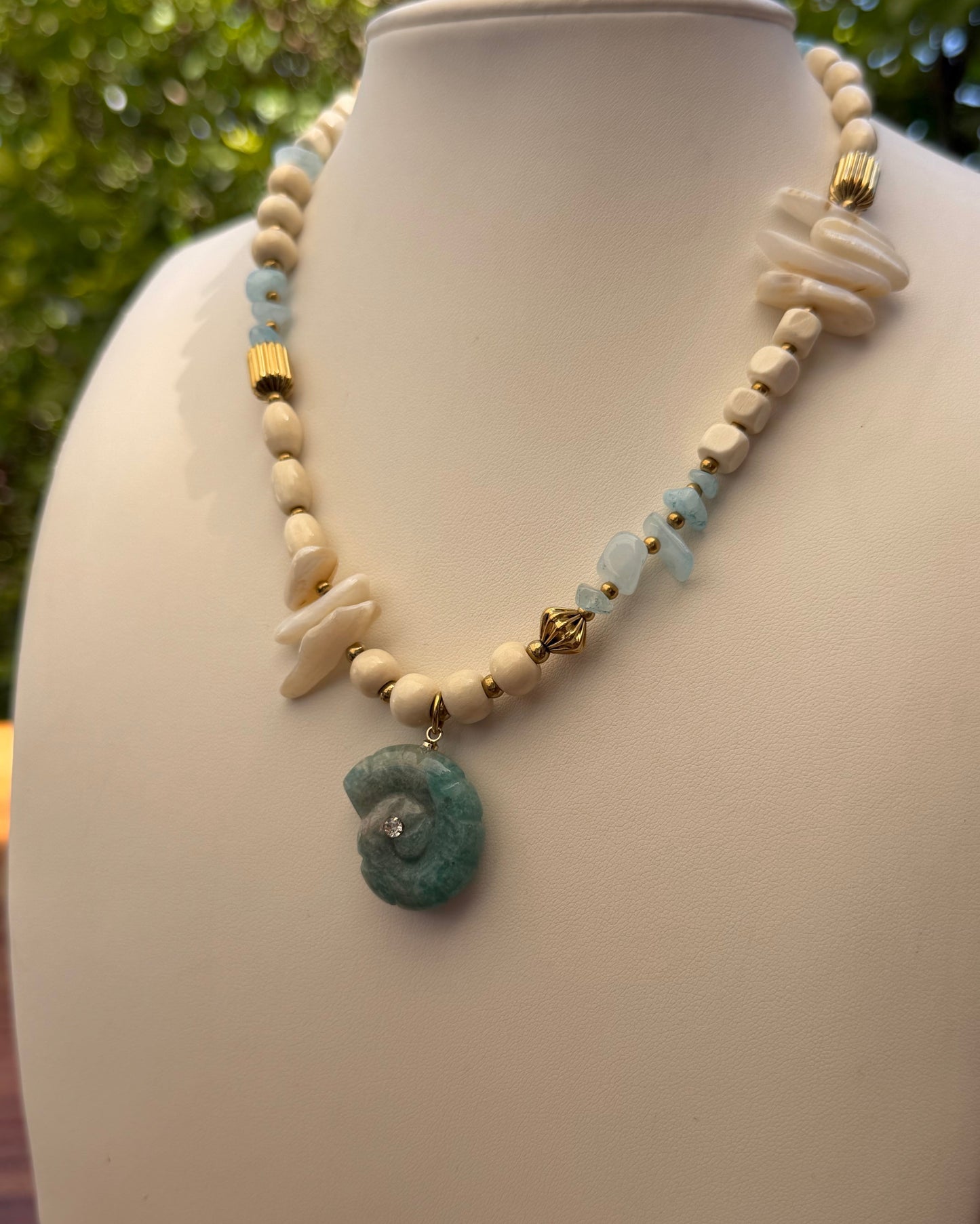 Collar Piedra Azul