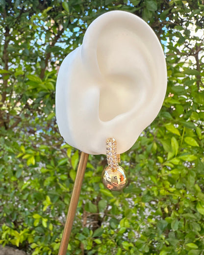 Arracada Chunky Bola