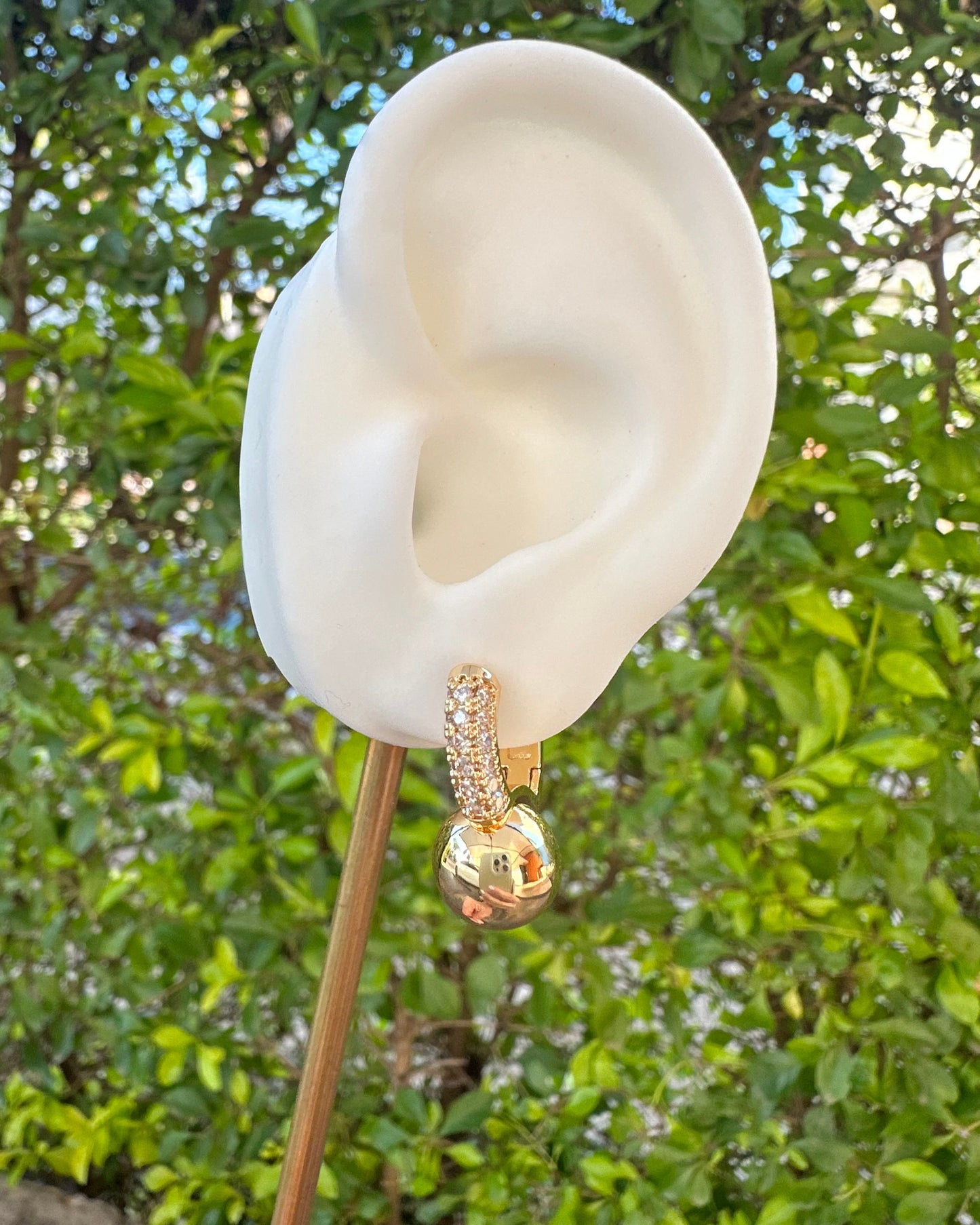 Arracada Chunky Bola