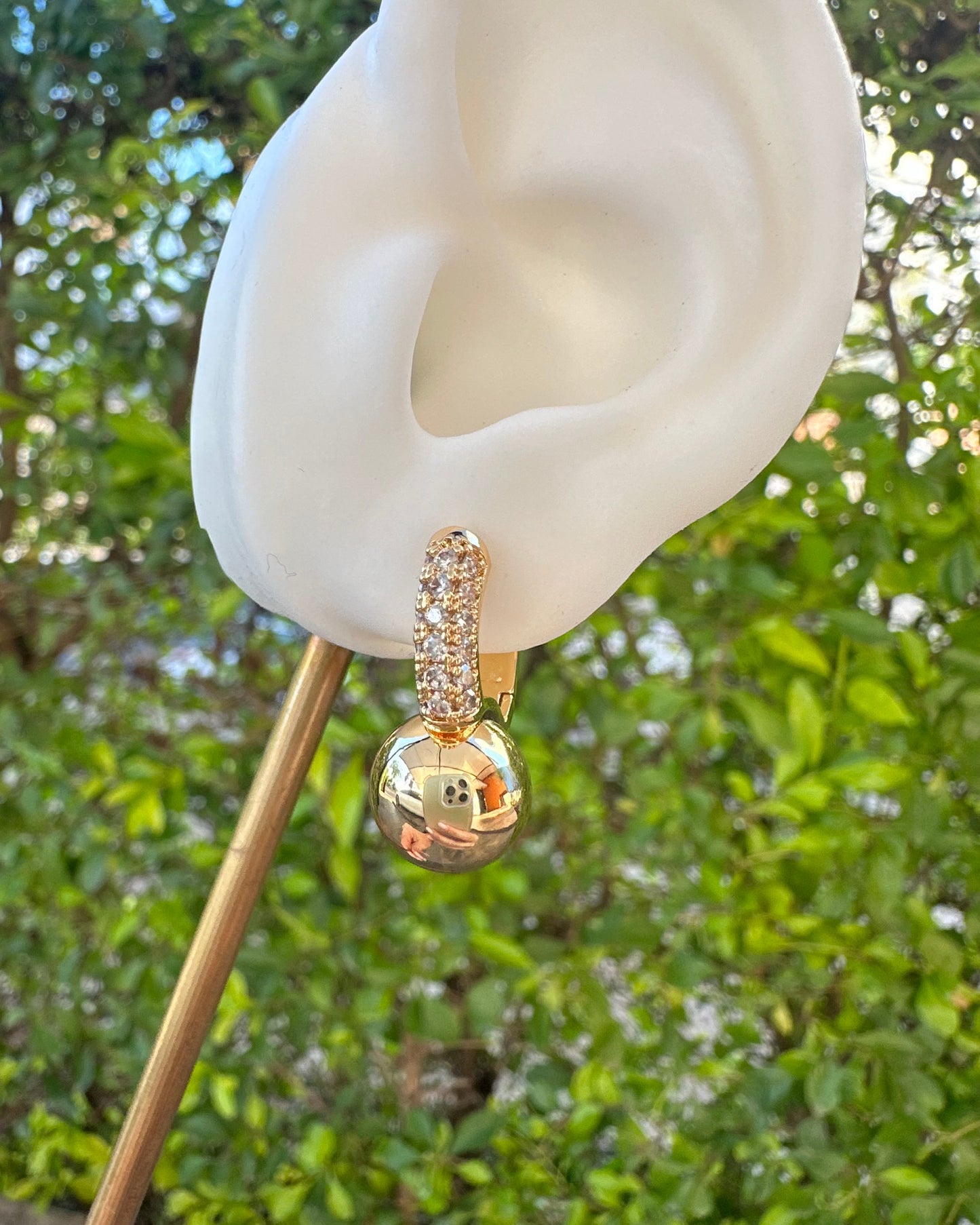 Arracada Chunky Bola