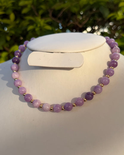 Collar Jade Lila