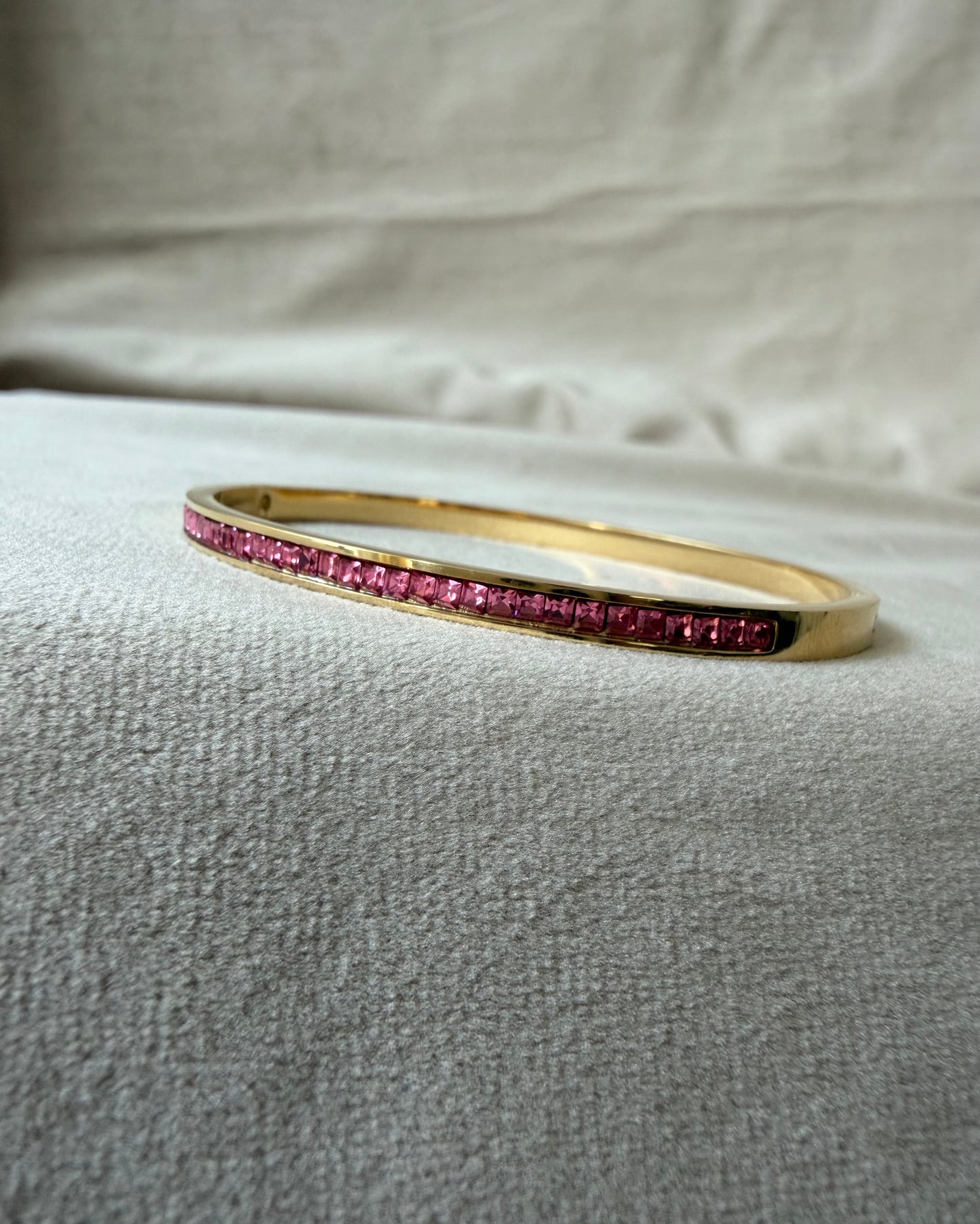 Pulsera D Brillo Rosa