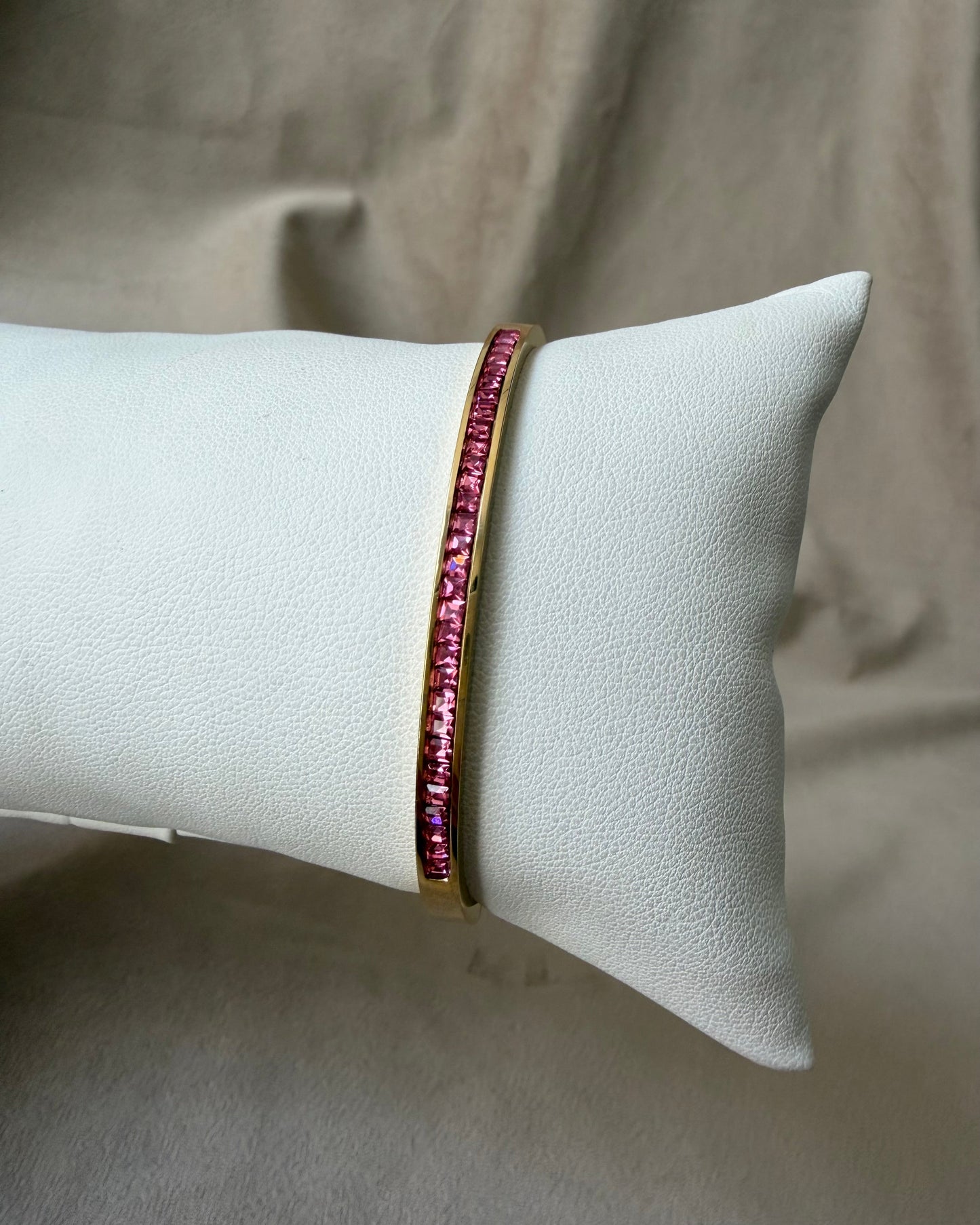 Pulsera D Brillo Rosa
