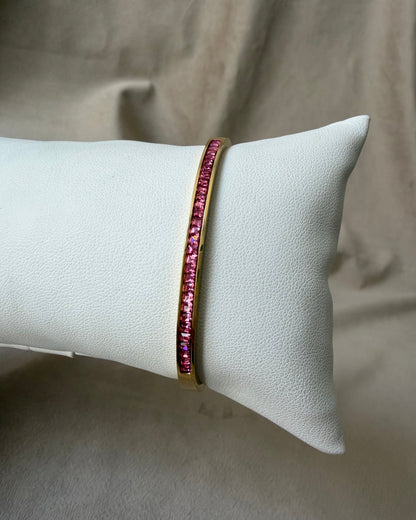 Pulsera D Brillo Rosa