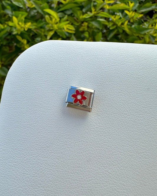 Charm Flor Roja