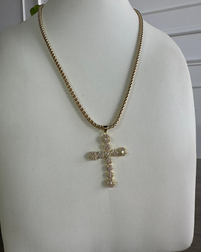 Collar Cruz Gruesa