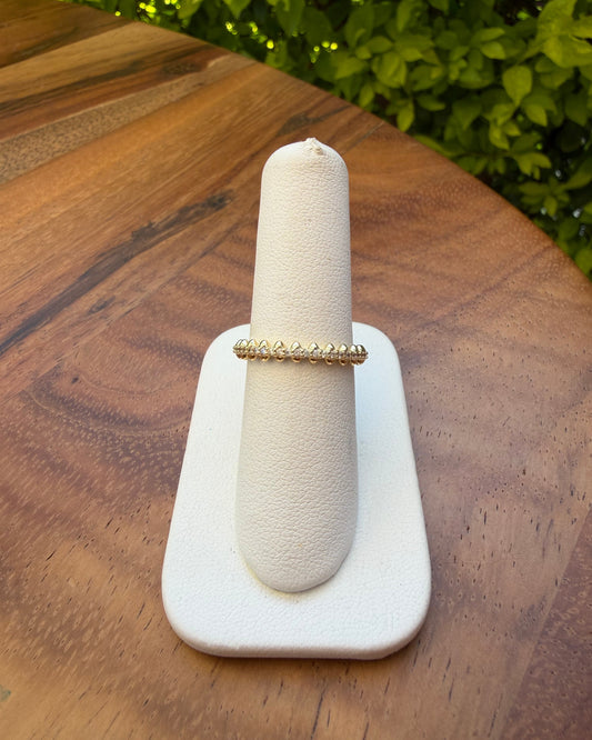 Anillo Delgado Brillo