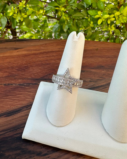 Anillo Estrella Brillo