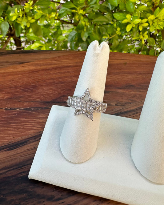 Anillo Estrella Brillo