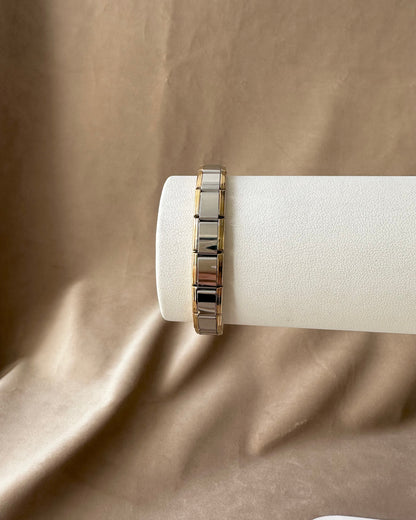 Pulsera Italiana Bicolor