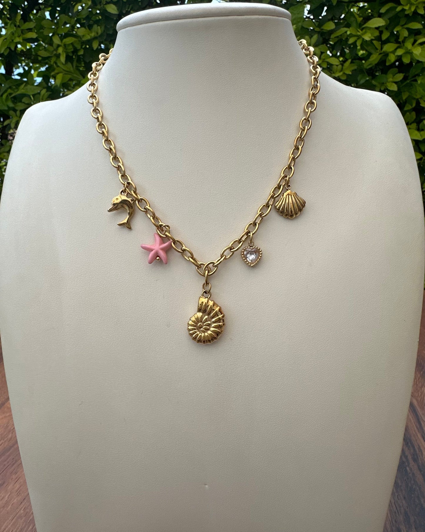 Collar Caracol Dijes