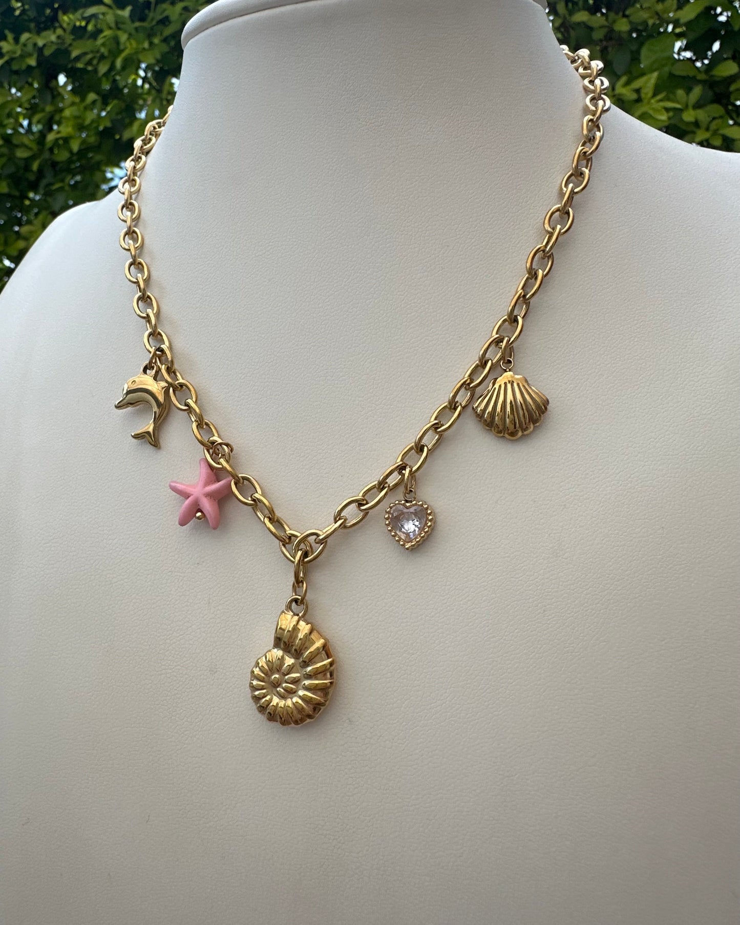 Collar Caracol Dijes