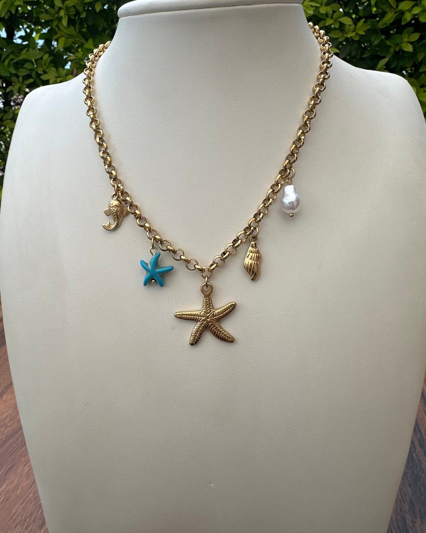 Collar Estrella Dijes