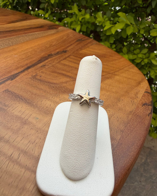Anillo Estrella Plata