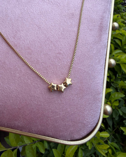 Collar Estrellas Doradas
