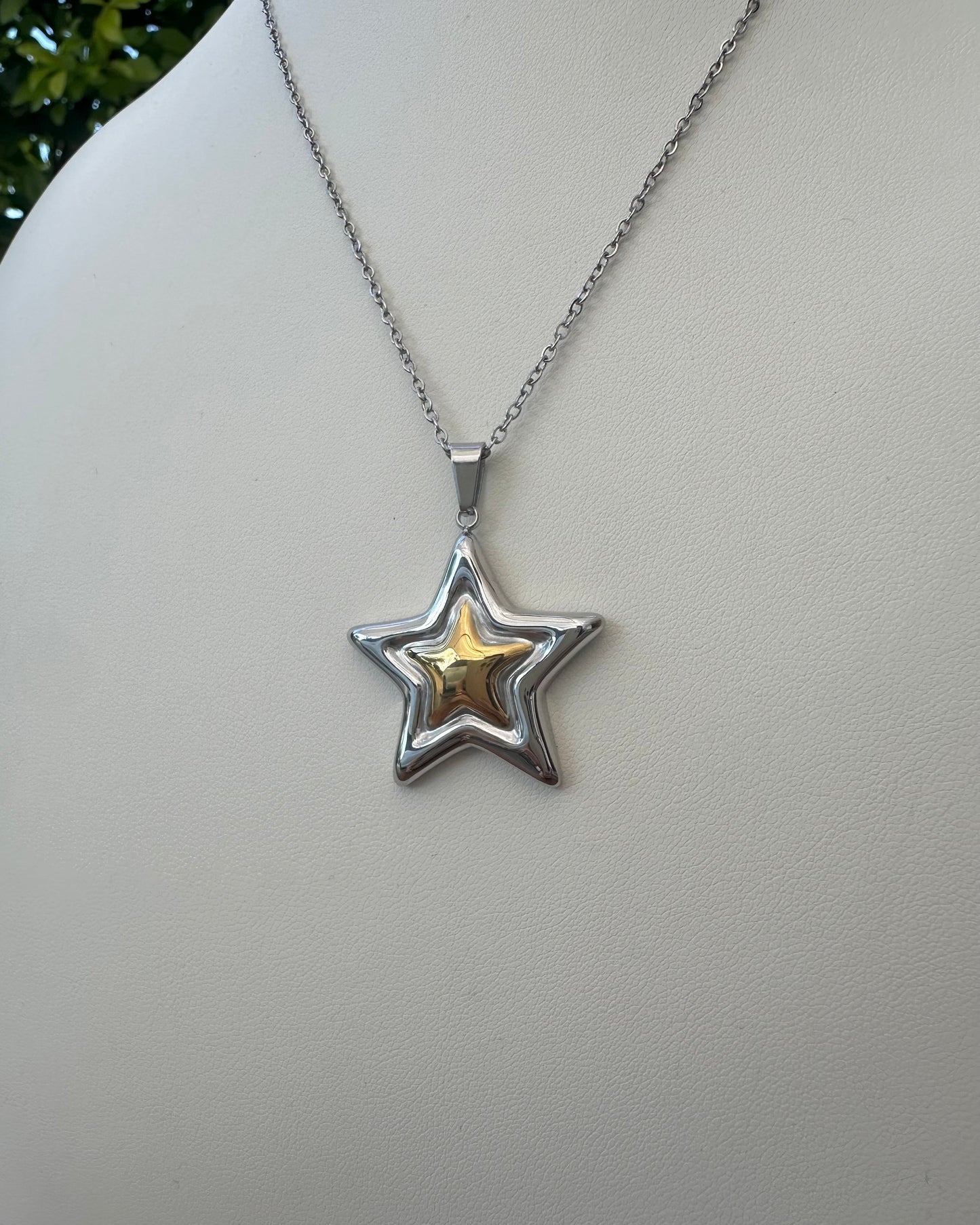 Collar Estrella Bicolor
