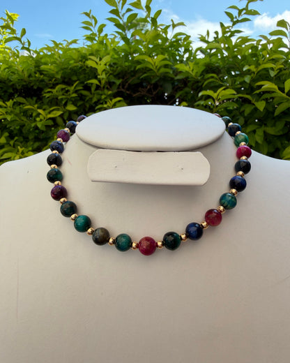 Collar Multicolor Oscuro