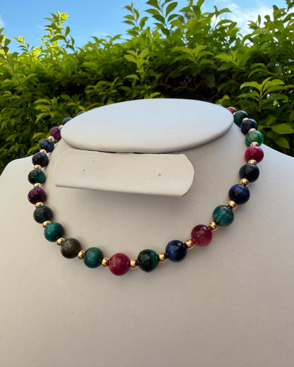 Collar Multicolor Oscuro
