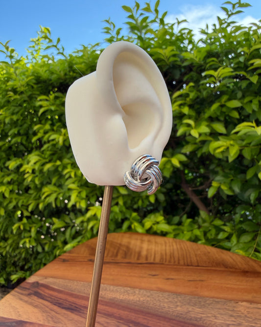 Arete Nudo Plata