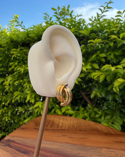 Arete Nudo Ovalado