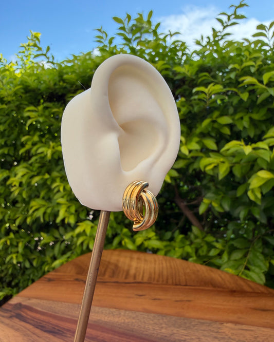 Arete Nudo Ovalado